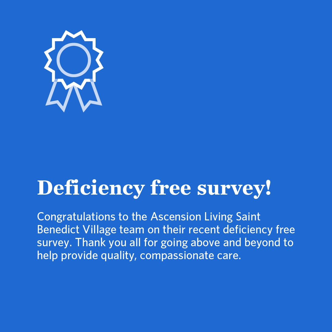 Saint Benedict Village Senior Living in Niles, IL Ascension Living